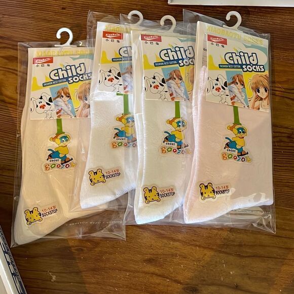 Child's Fashion Best Cotton 12 pack Girls Socks size 10-14 - Picture 3 of 5